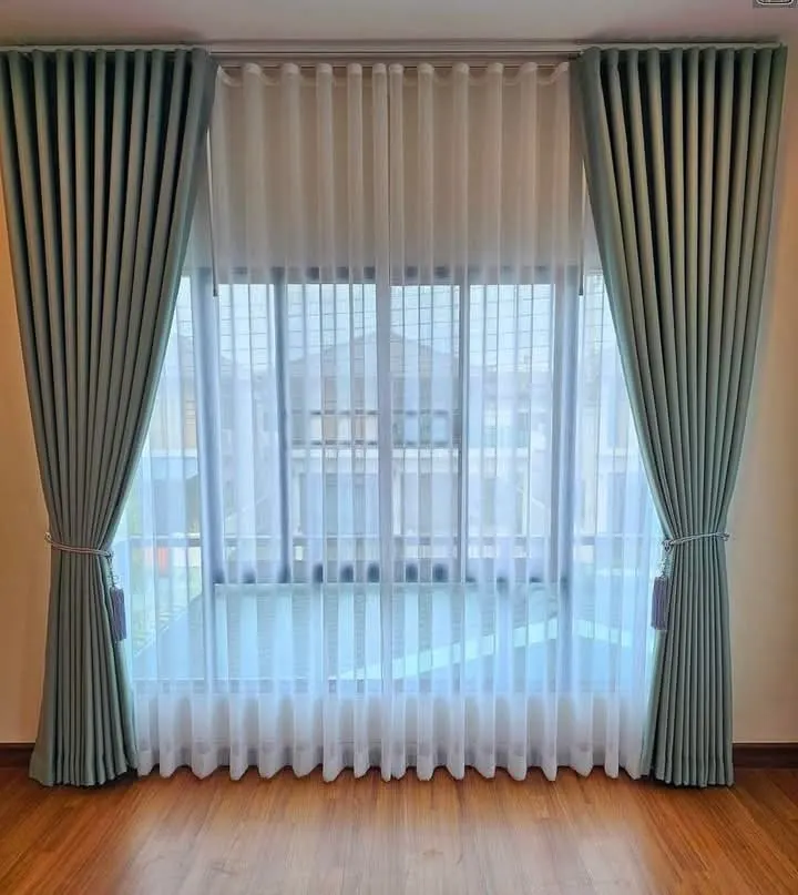 Imagen de Cortinas en riel Riplefoold